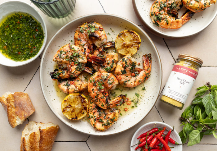 Yuzu Grilled Shrimp