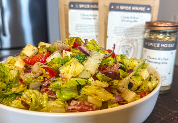 Chopped Italian Salad - The Spice House Chopped Italian Salad - The Spice House