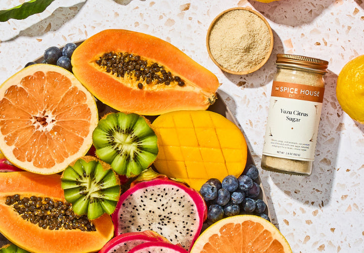 Yuzu-Sprinkled Fruit