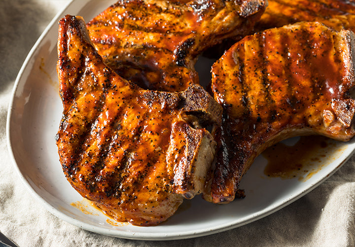 Barbecue Pork T-Bones