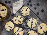 Blueberry Vanilla Sugar Cookies