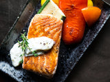 Broiled Salmon with Maple
