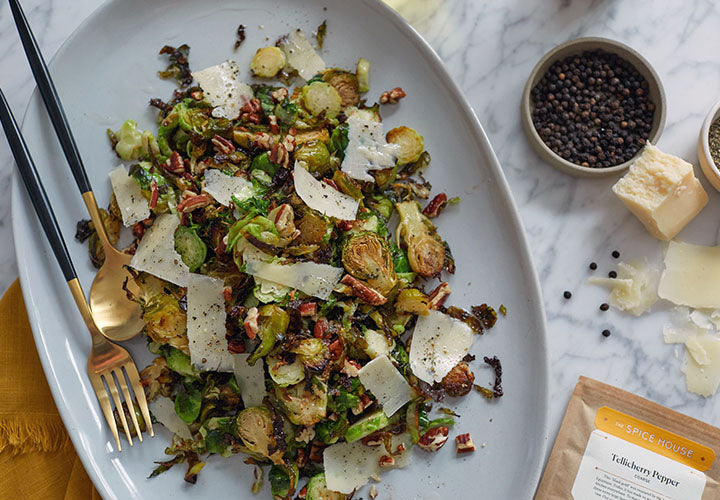 Brussels Sprouts Cacio e Pepe