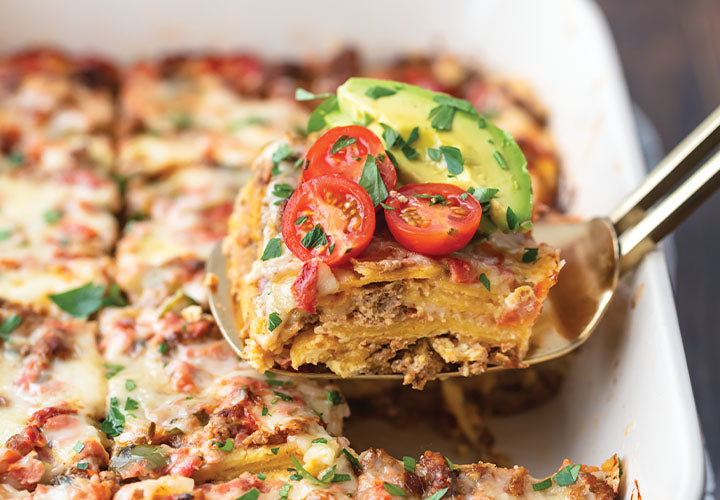 Cheesy Southwest Breakfast Casserole