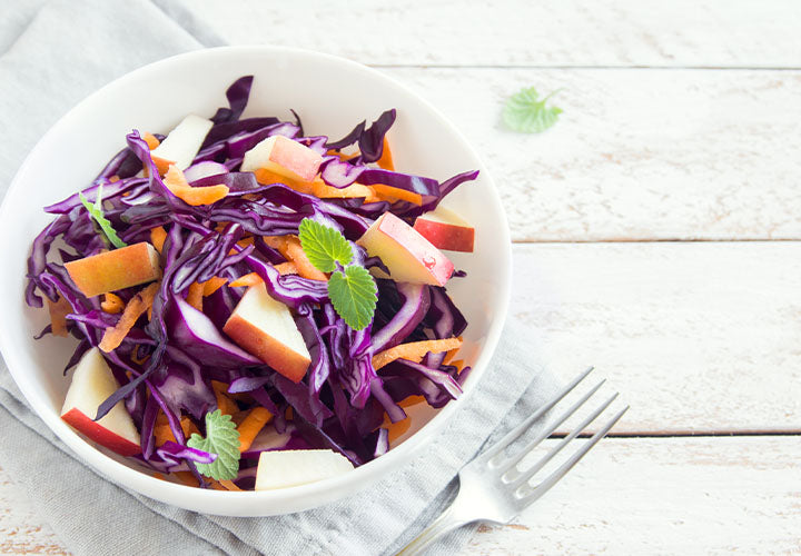 Cajun Red Cabbage Slaw