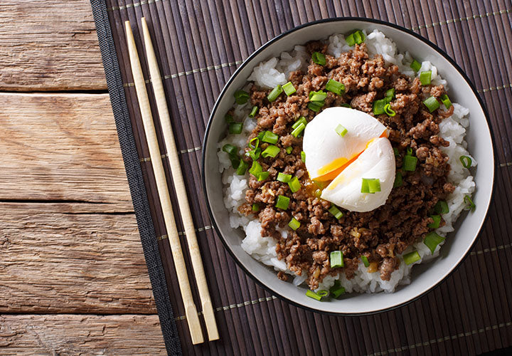 Cantonese-Inspired Minced Beef