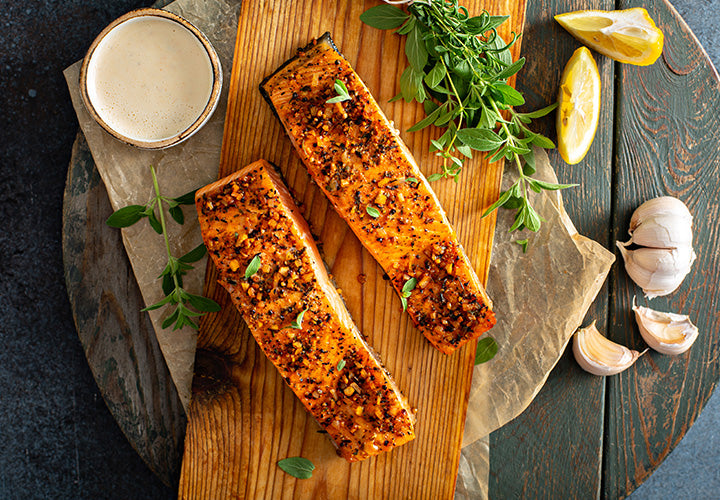 Cedar Planked Salmon