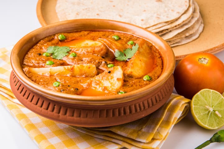 Chicken Curry with Cashews and Sweet Potato