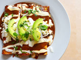 Chicken Enchiladas in Red Sauce