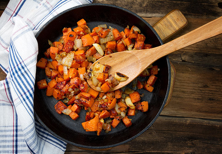 Chicken Sausage and Butternut Squash Skillet