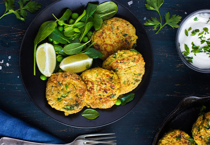 Chickpea & Squash Fritters