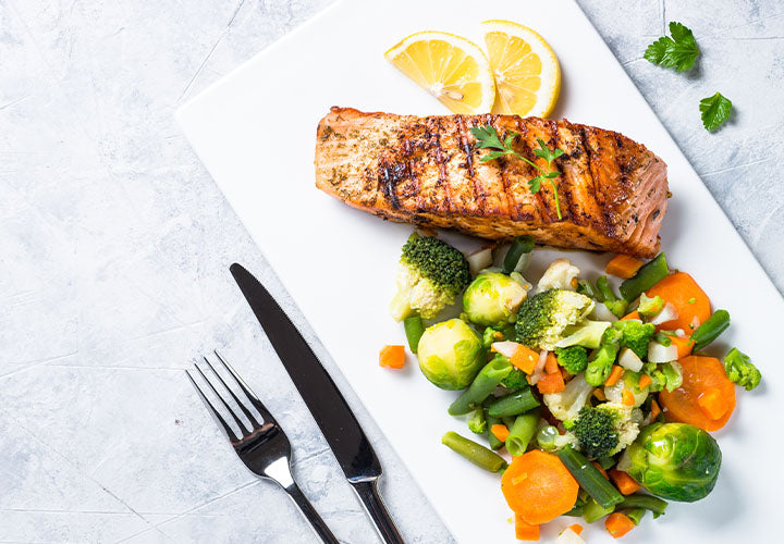 Citrusy Grilled Salmon Filet
