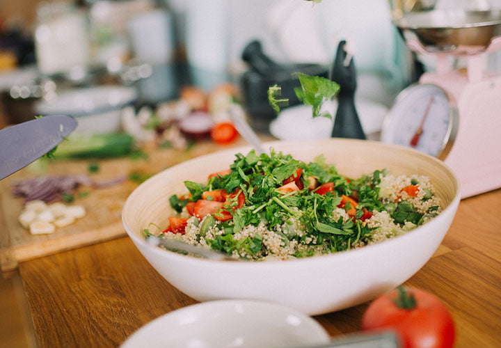 Couscous Salad with Radishes and Pine Nuts