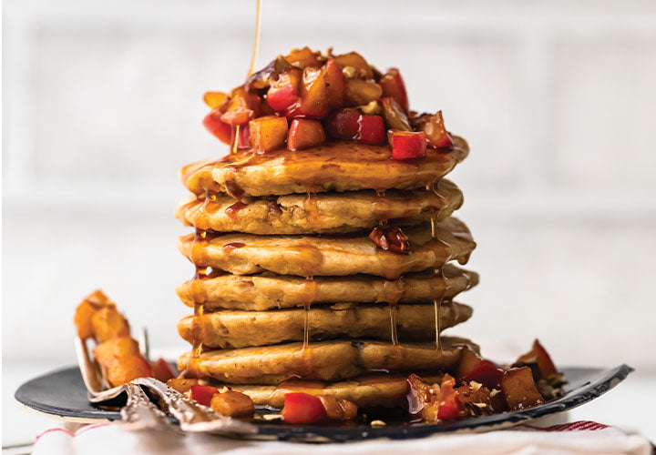 Every Day Apple-Cinnamon Pancakes