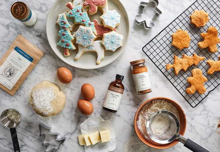 Festive Frosted Sugar Cookies