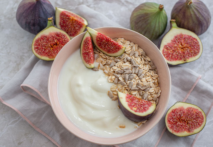 Figs and Rose Water Yogurt