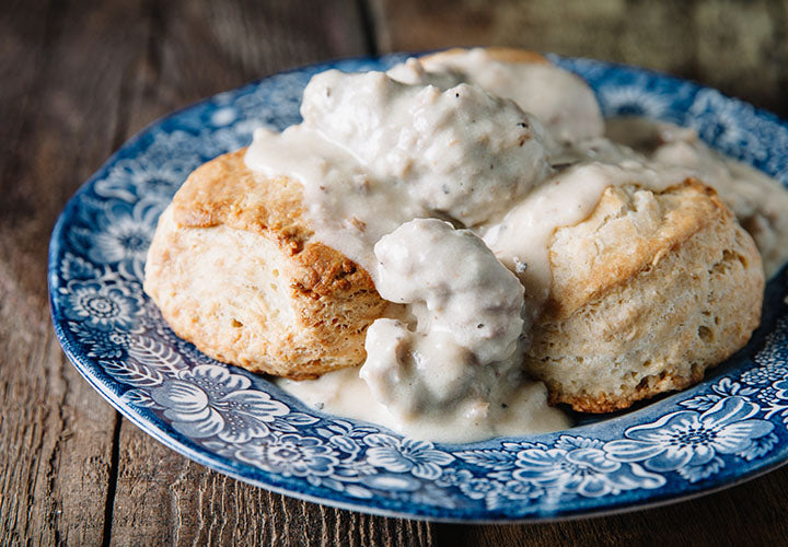 Garlic Pepper Sausage Gravy