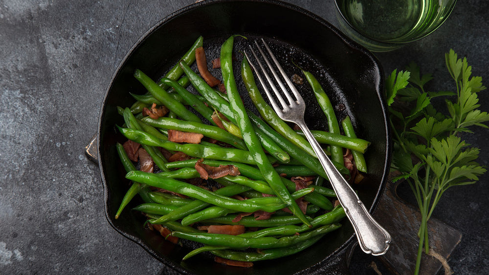 Maple Bacon Green Beans