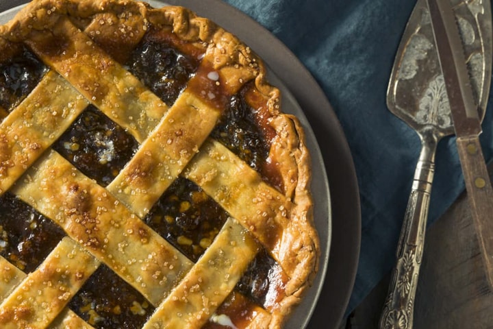 Green Tomato Mincemeat Pie