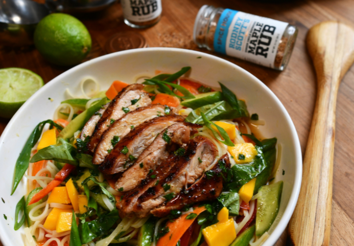 Grilled Chicken and Mango Salad