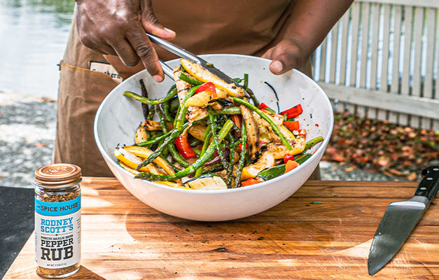 Grilled Vegetable Summer Salad
