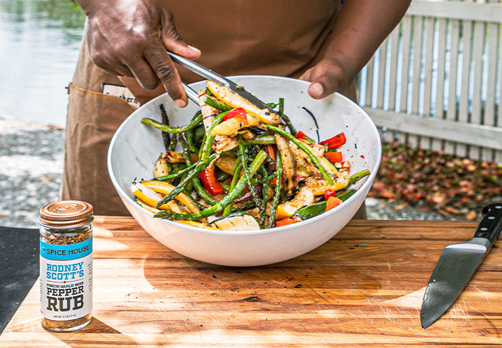 Grilled Vegetable Summer Salad