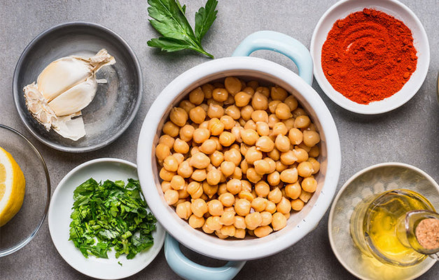 Hoummous al Za’atar Chickpea Salad