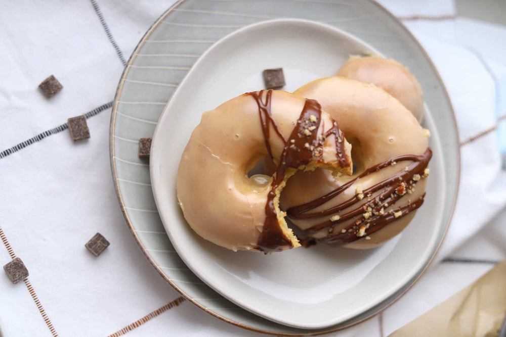 Brown Butter Donut with Mocha Nut Topping