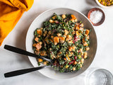 Roasted Sweet Potato and Kale Salad
