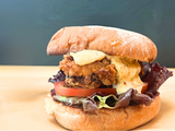 Crispy Kimchi Spiced Chicken Sandwich