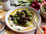 Love & Lemons Tuscan-Marinated Olives with Whipped Ricotta