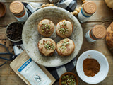 Maple Glazed Pumpkin Muffins
