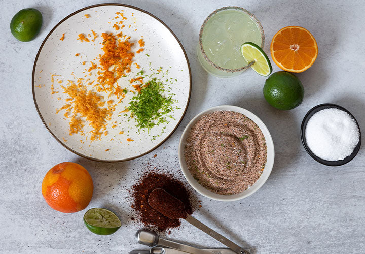 How to Make Flavored Margarita Rim Salt