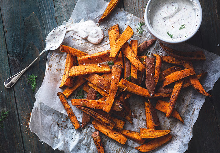 Moroccan Sweet Potato Fries