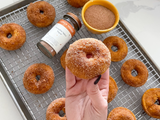 Pumpkin Spice Sugar Donuts