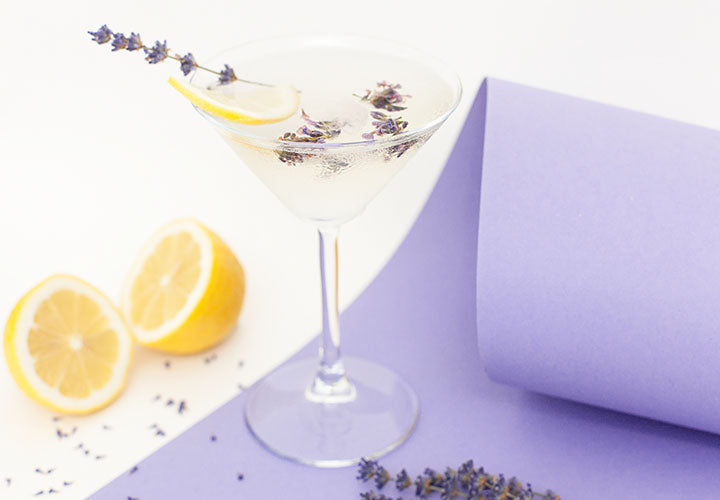 Pear Lavender Lemon Drop Martini Recipe
