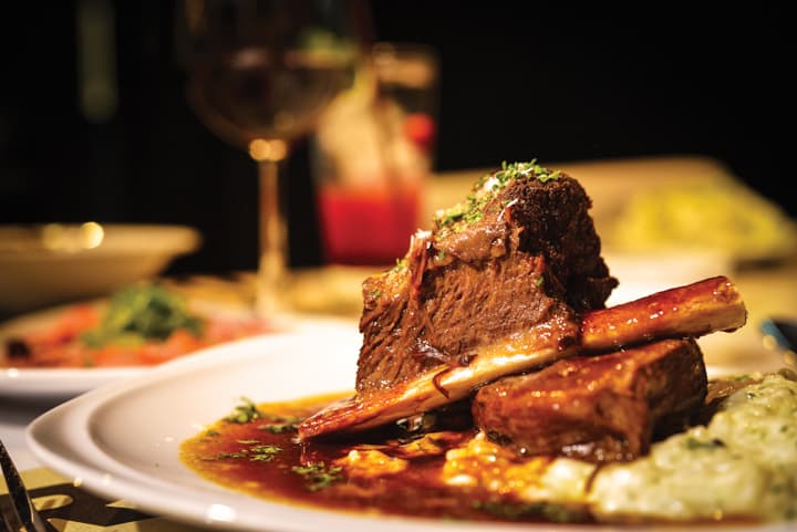 Port-braised Short Ribs with Ginger and Star Anise