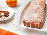 Pumpkin Loaf with Spiced Chai Icing