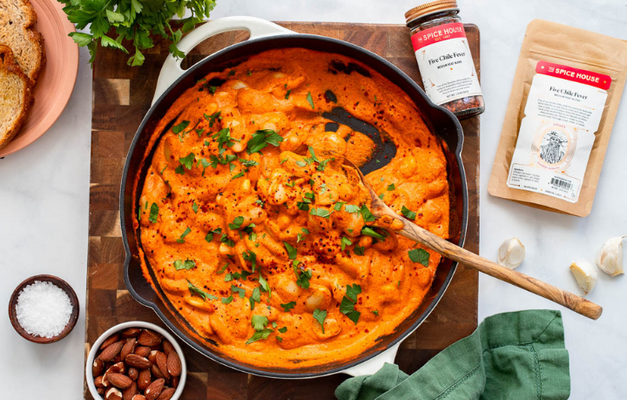 Romesco Butter Beans