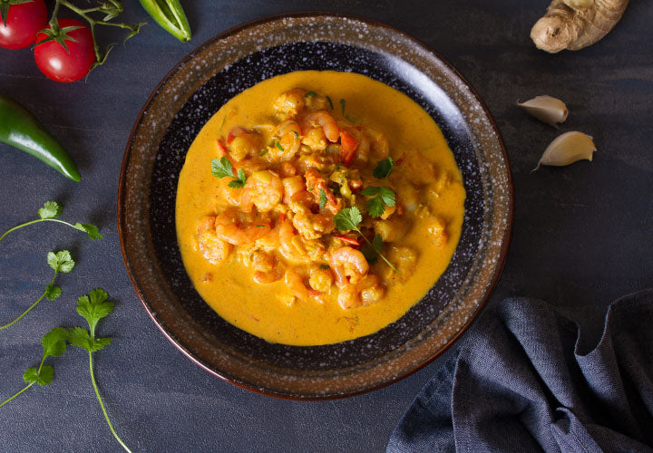 Seafood in Coconut Curry
