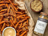 Maple Garlic Sweet Potato Fries