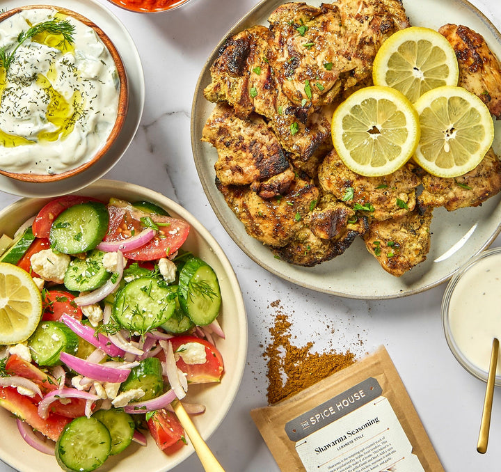 Grilled Chicken Shawarma