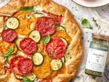 Tomato & Zucchini Tart