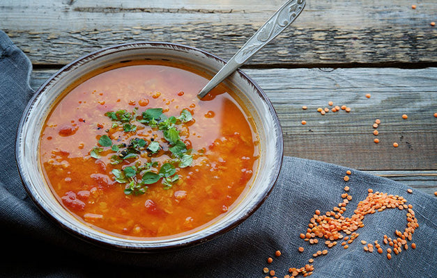 Tomato and Red Lentil Soup