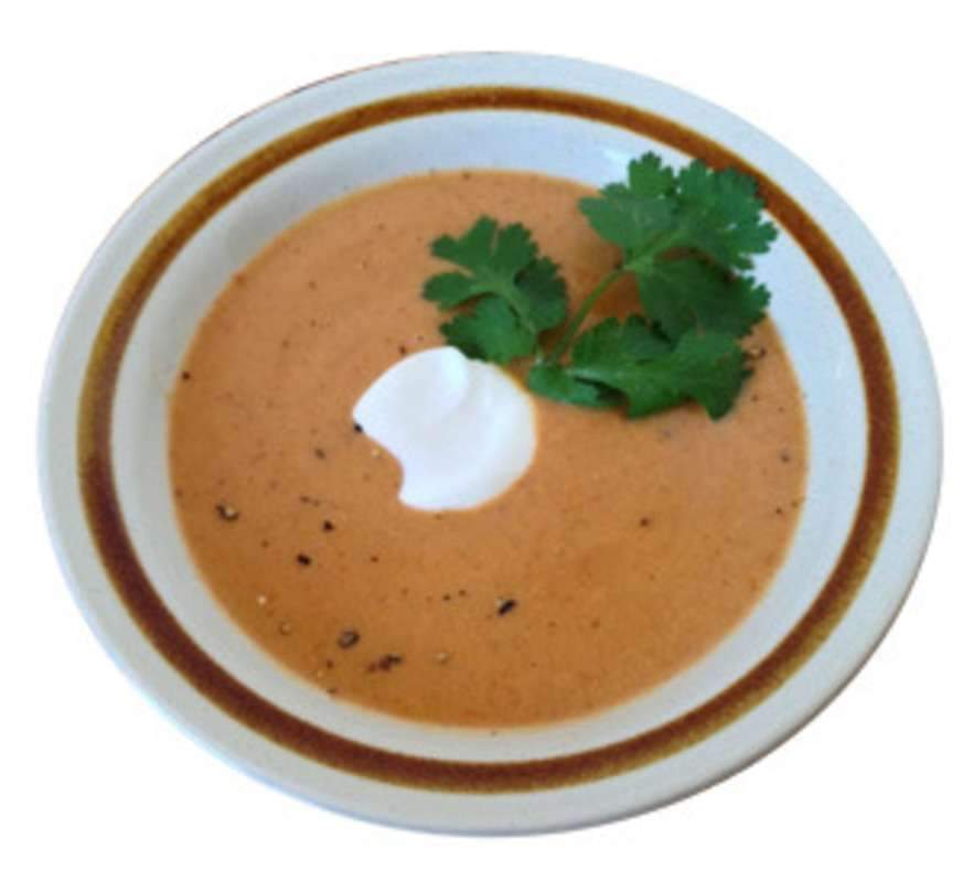 Creamy Baharat Vegetable Soup