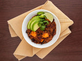 Vegetarian Chili with Sweet Potato and Quinoa