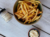 Belgian Frites with Black Truffle Aioli