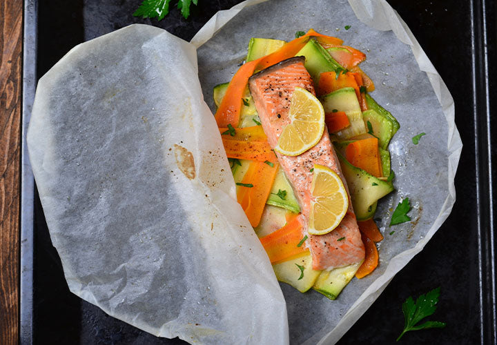 Salmon en Papillote