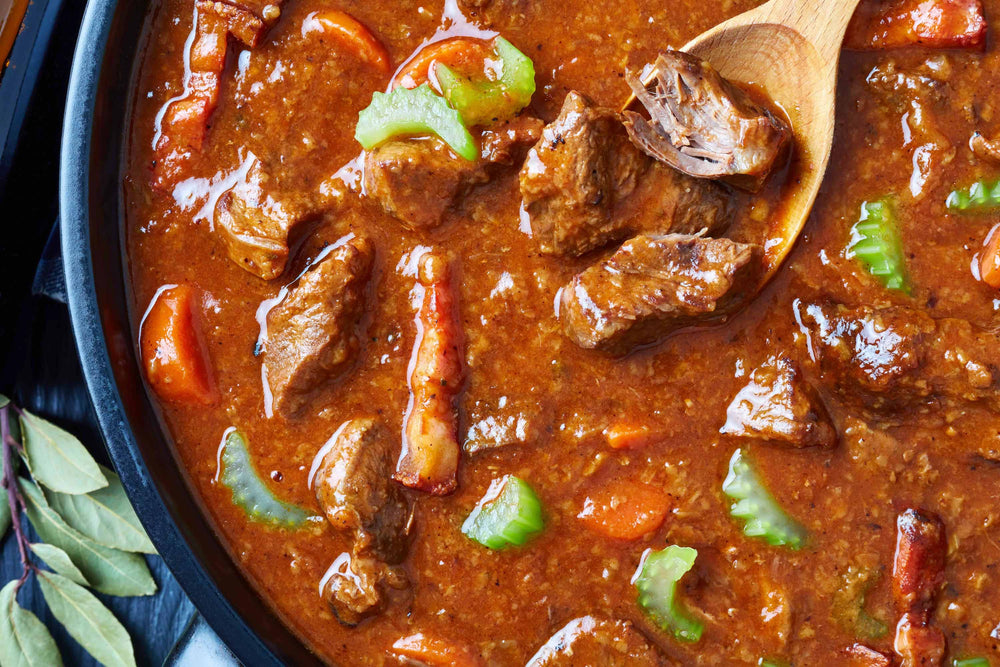 Beef and Lamb Beer Stew