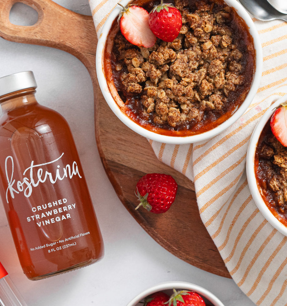 Kosterina Crushed Strawberry Vinegar
